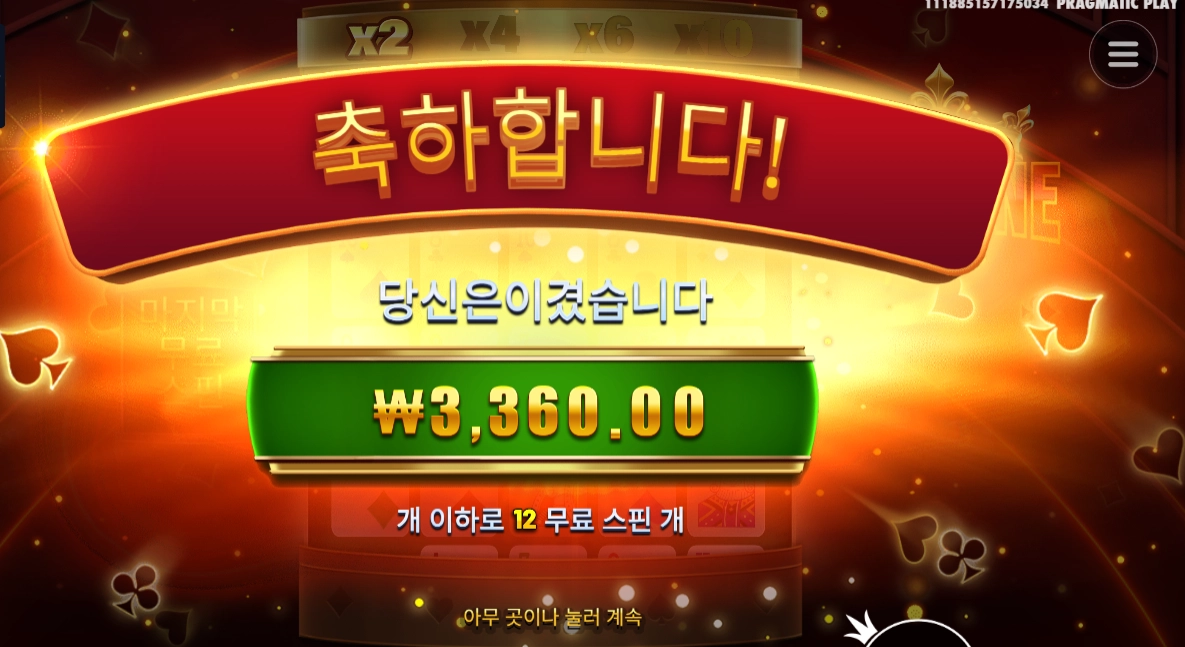 포춘 에이스 3천원