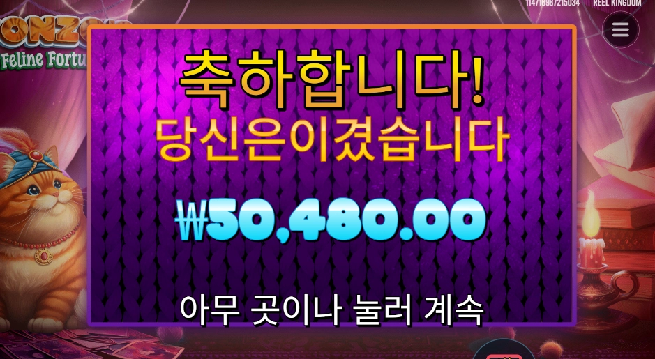 폰조 필라인 포춘스 252배