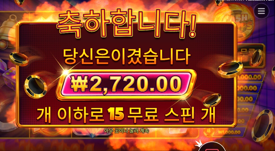 캐시 칩스 2천원