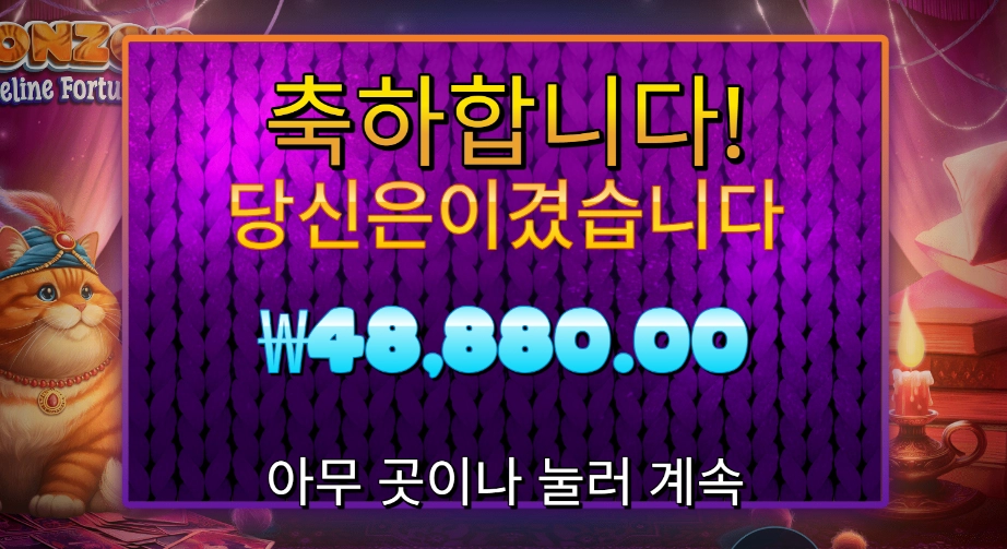 폰조 필라인 포춘스 121배