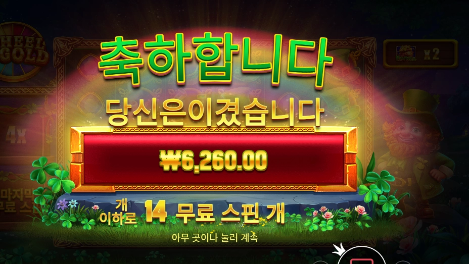 휠 오골드 14스핀