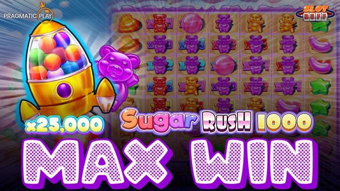 슈가 러쉬 1000 🎉보라곰 젤리 한바닥 맥스윈!! [프라그마틱]