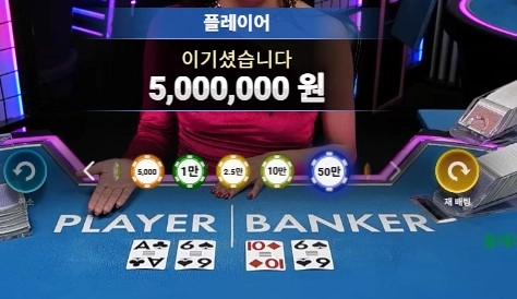 바카라 수익 좋네요