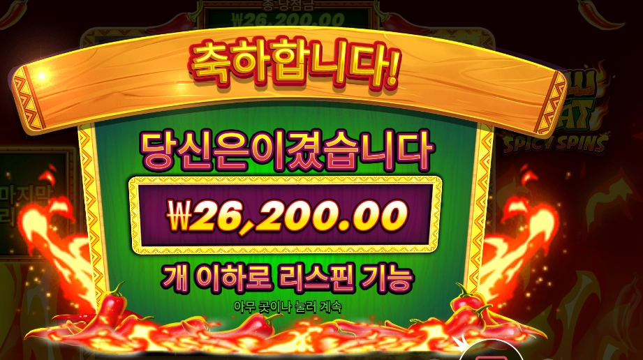 칠리 히트 스파이시 스핀 26천원