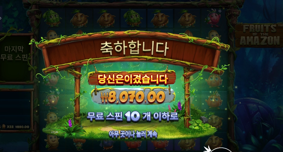 후르츠 오브 더 아마존 8천원