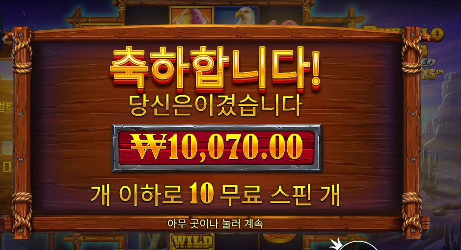 버팔로 킹 １０바퀴