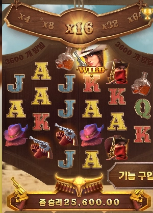 와일드 바운티 쇼다운 75천원 배팅