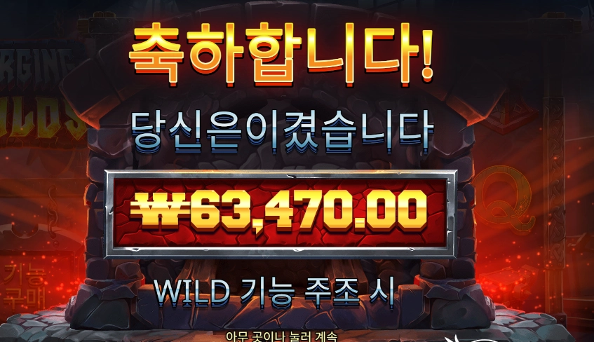 포징 와일드 11콩 배팅