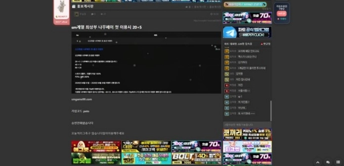 SM게임 나무페이 이벤트 핀 전달 후 계정 정지