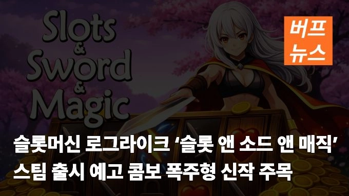 슬롯머신 로그라이크 ‘슬롯 앤 소드 앤 매직’ 스팀 출시 예고…콤보 폭주형 신작 주목