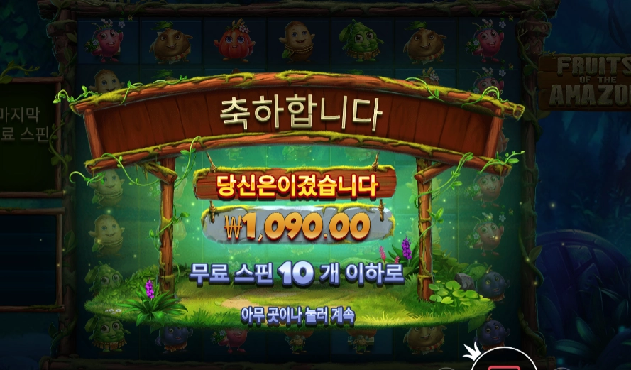 후르츠 오브 더 아마존 천원