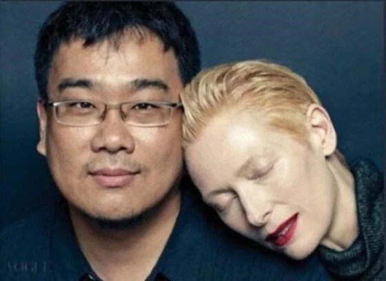 봉준호한테 러브콜보내는 틸다 스윈튼