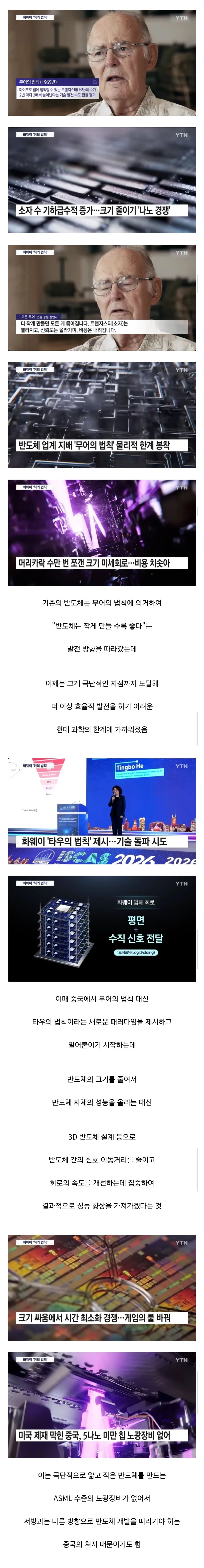반도체의 새로운 패러다임을 제시하려는 중국 근황