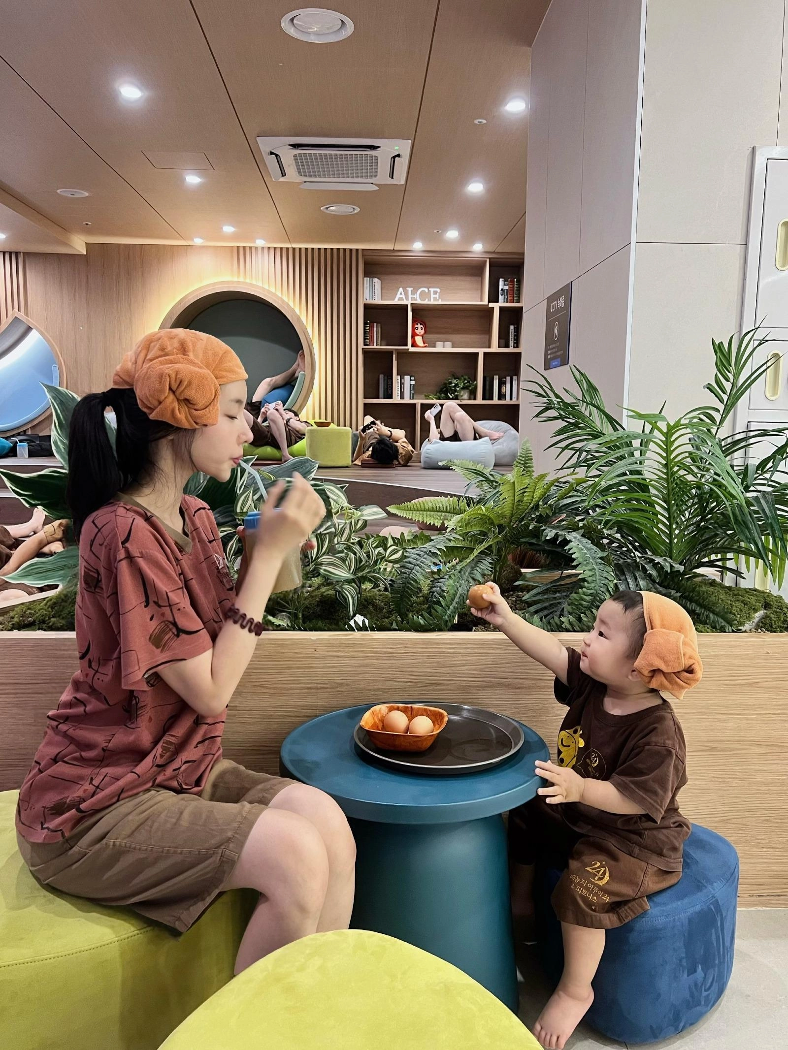 미시 맘 수영복