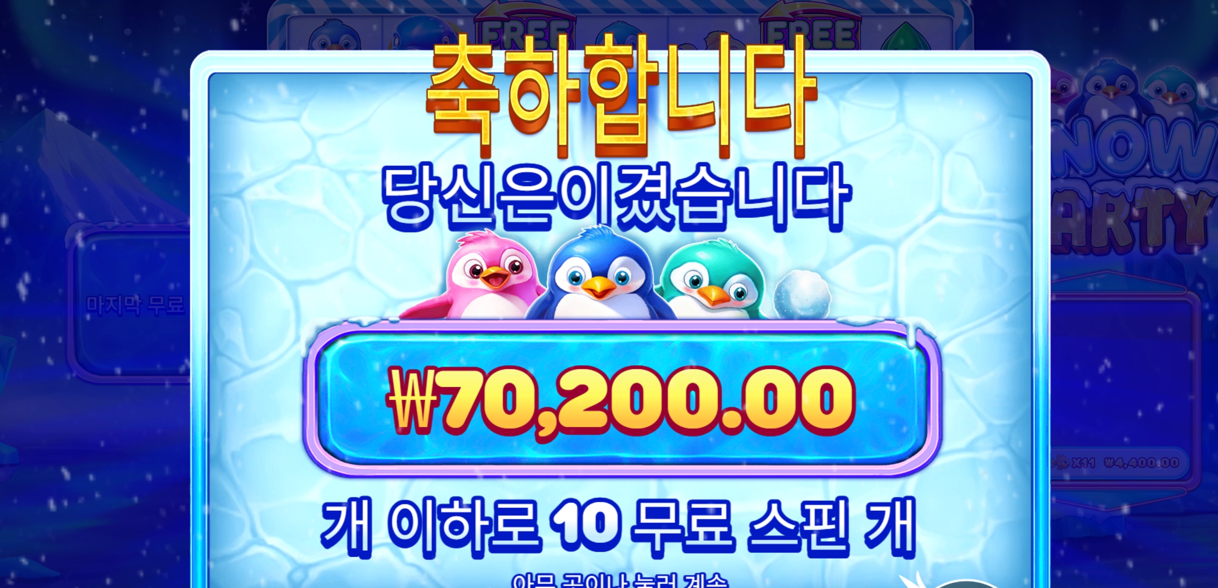 스노우파티 후기