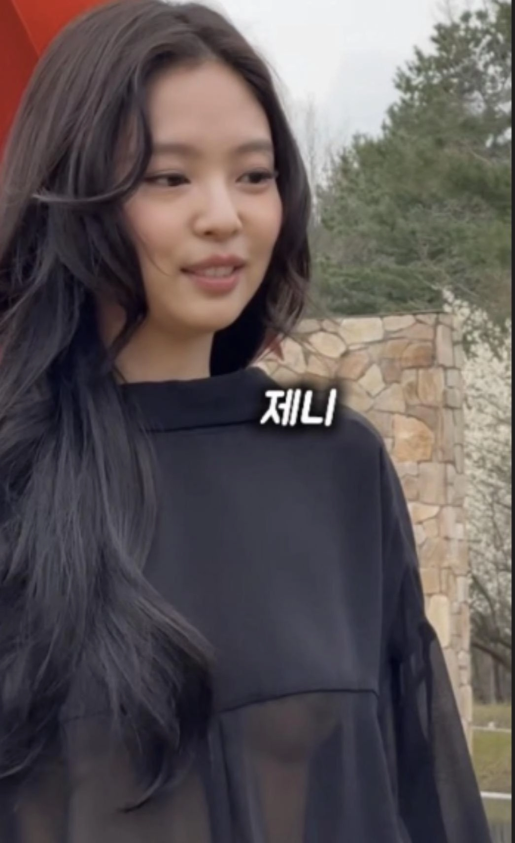 제니 시스루 ㄷㄷ