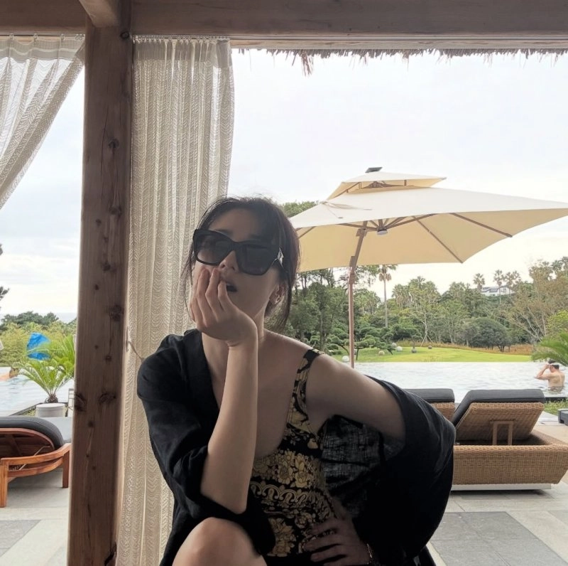 38세 박하선 제주도서 미모 자랑