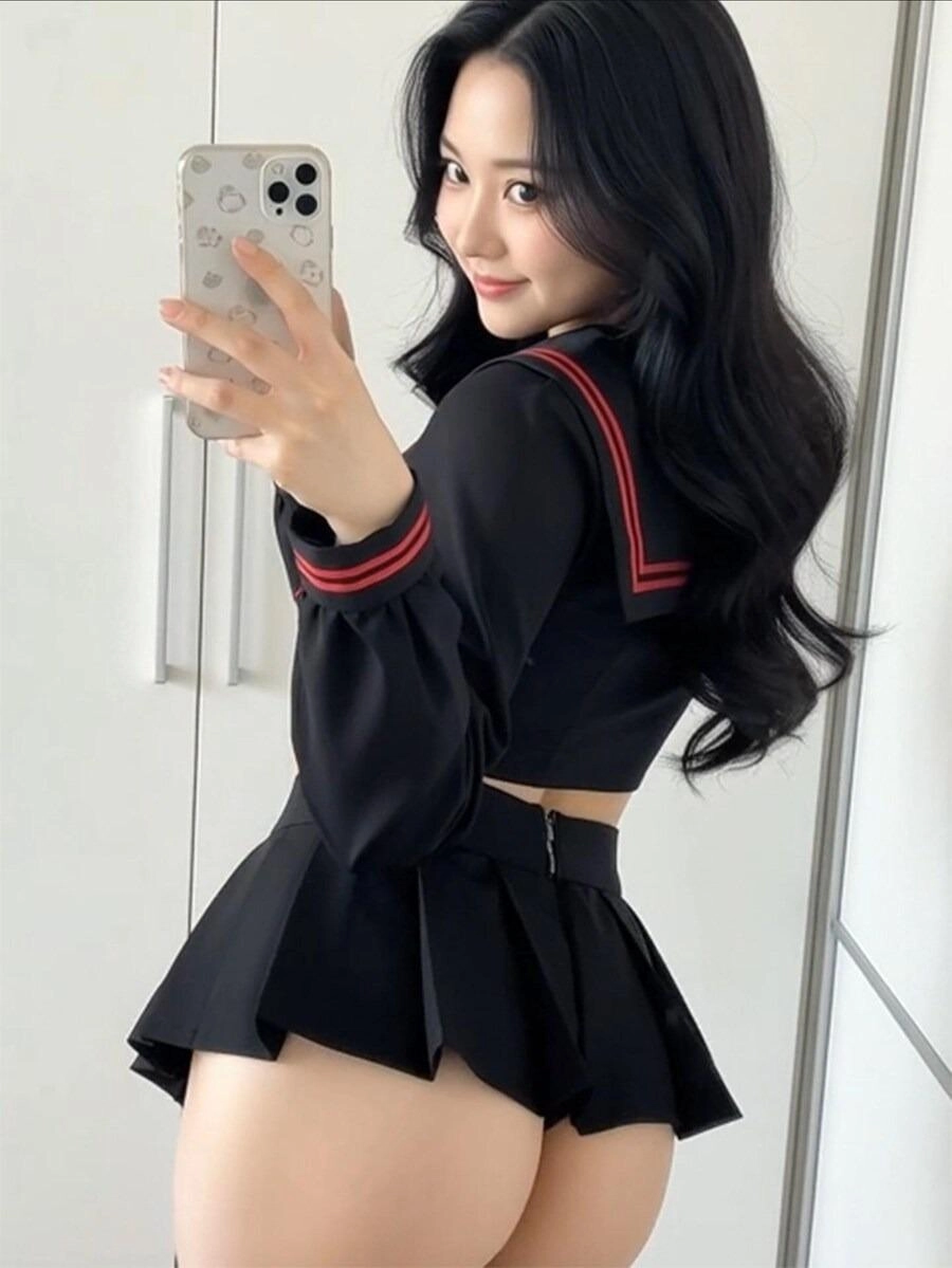 대놓고 유혹하는 의상녀