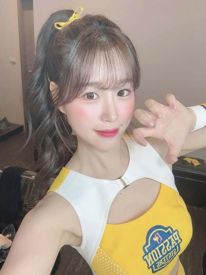 대만 야구단 합류한 김도아 치어리더