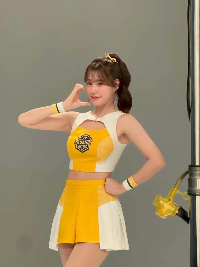 대만 야구단 합류한 김도아 치어리더