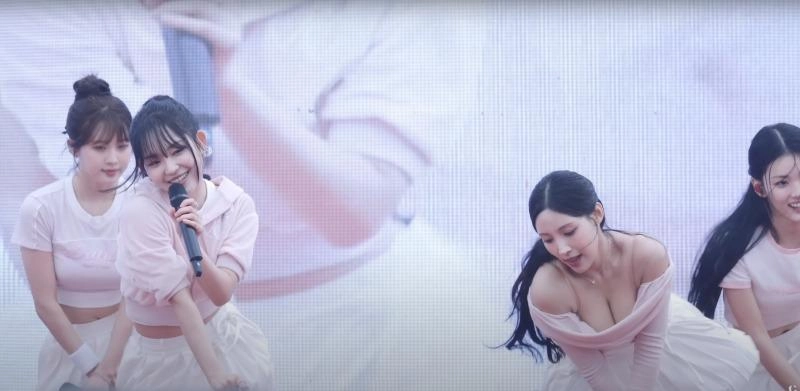 걸그룹 몸의 장점을 적극살려서