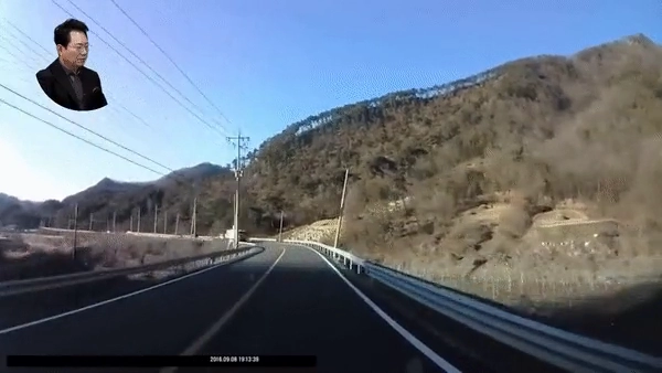 양쪽 운전자 모두 사망한 정신나간 커브길 추월영상 ㄷㄷ