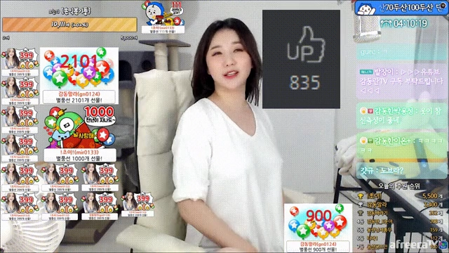 감동란 노브라 ㄷㄷ