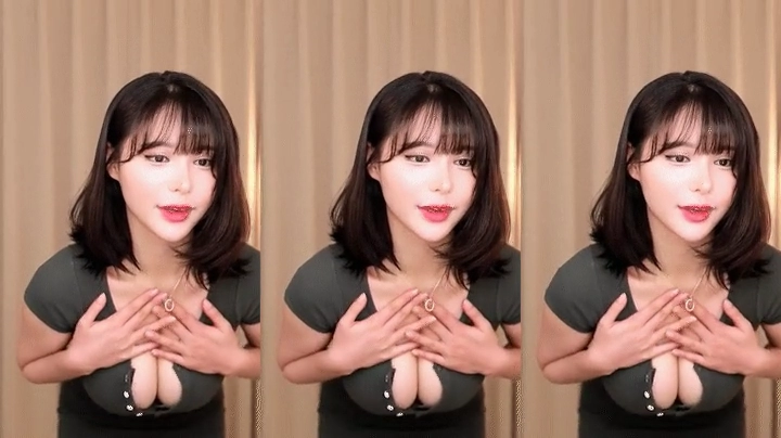 bj서안 대놓고 가슴 어필