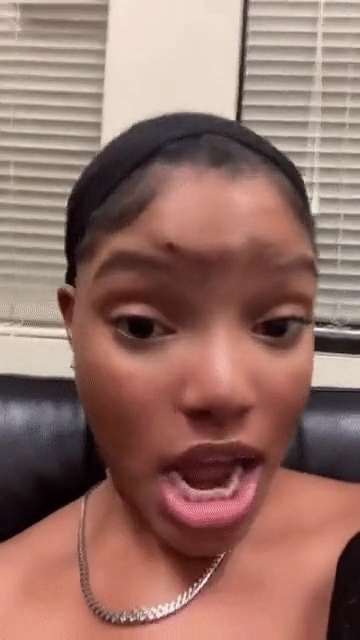 인스타 라이브 방송하다가 빡친 흑어공주 (혐 주의