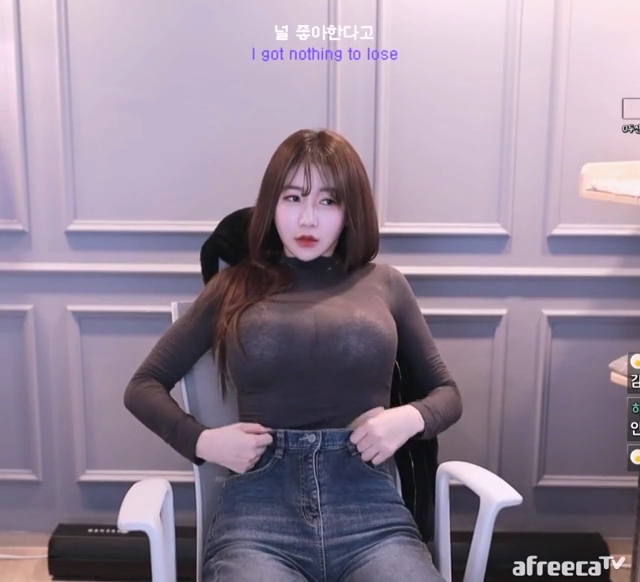 너무 감동적인 bj감동란 시스루 묵직한 가슴