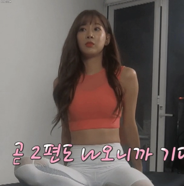 김한나 치어리더 레전드 도끼자국