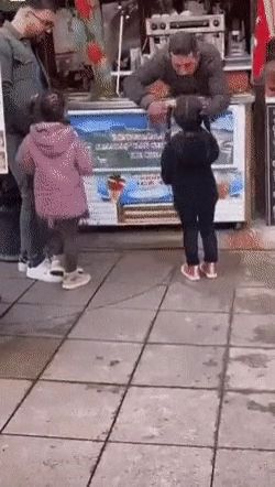 터키아이스크림 새로운 스킬 ㅋㅋㅋ