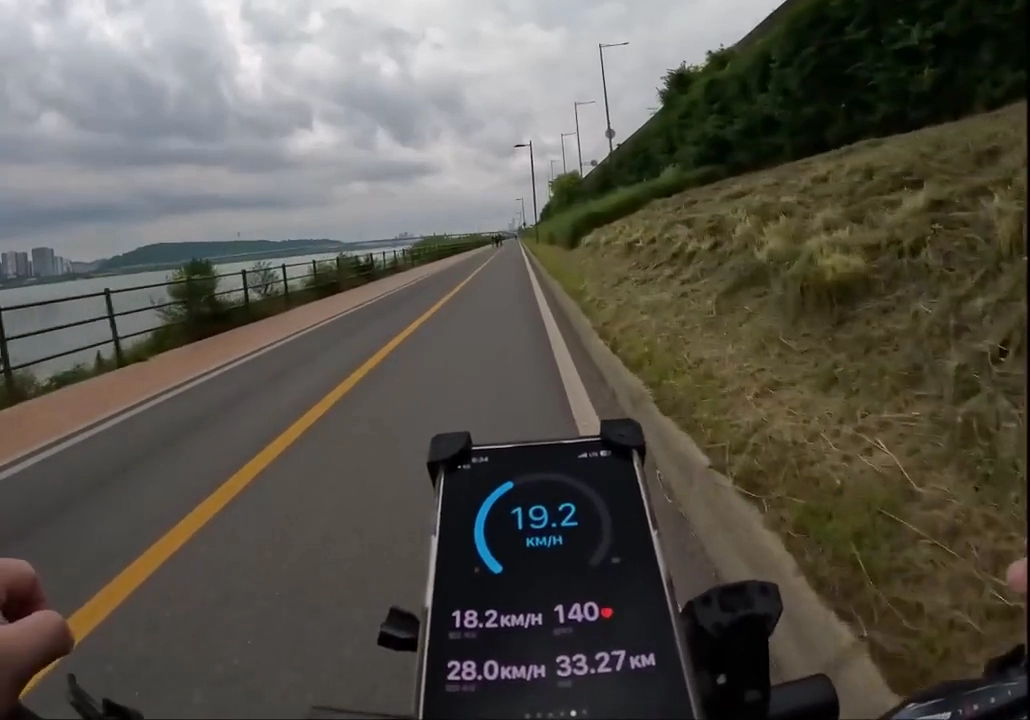 한강 자전거 사고