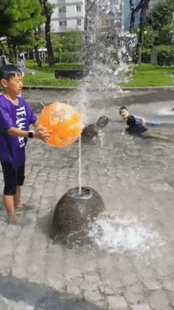 물놀이 씹고인물 어린이 고수