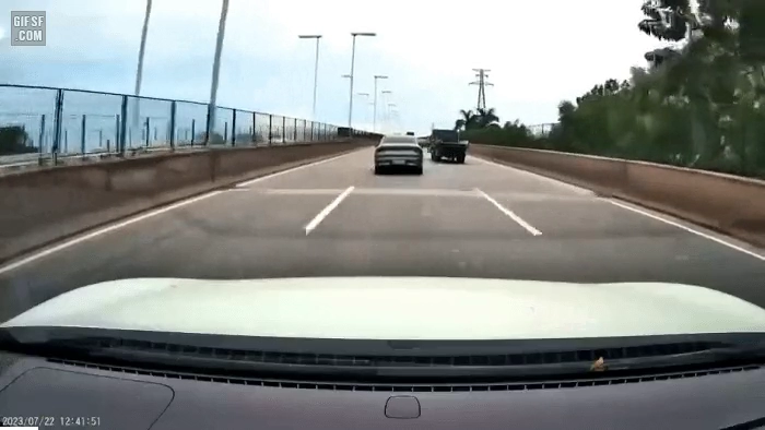 역주행한 딸배의 최후