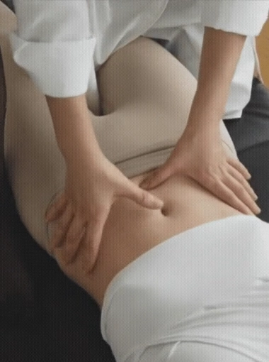 소화에 좋은 복부 마사지