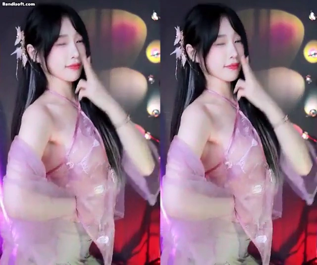 한갱 2주년 기념 노브라 방송