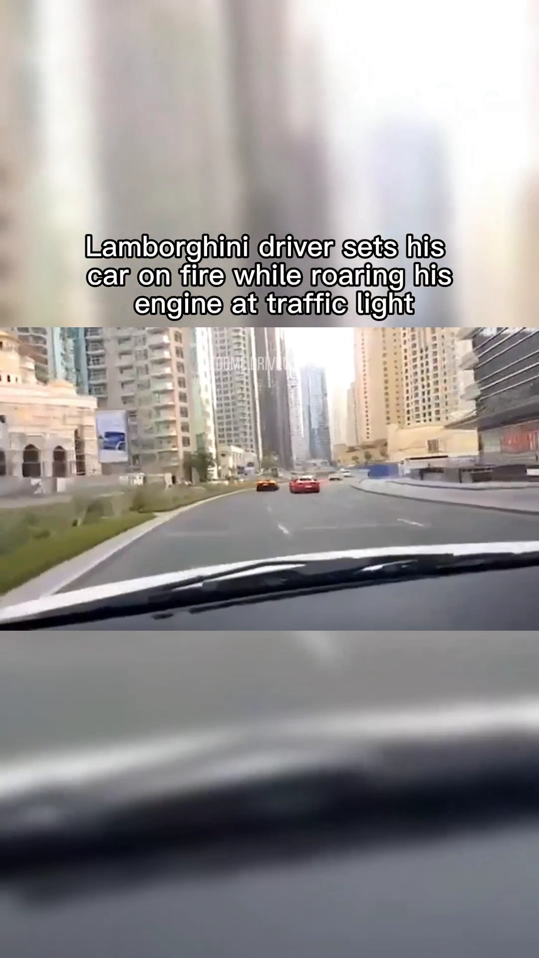 람보가 자기 몸에 불지르는 영상