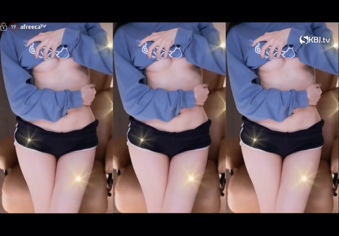 언더붑 가슴 보여주는 BJ 아윤