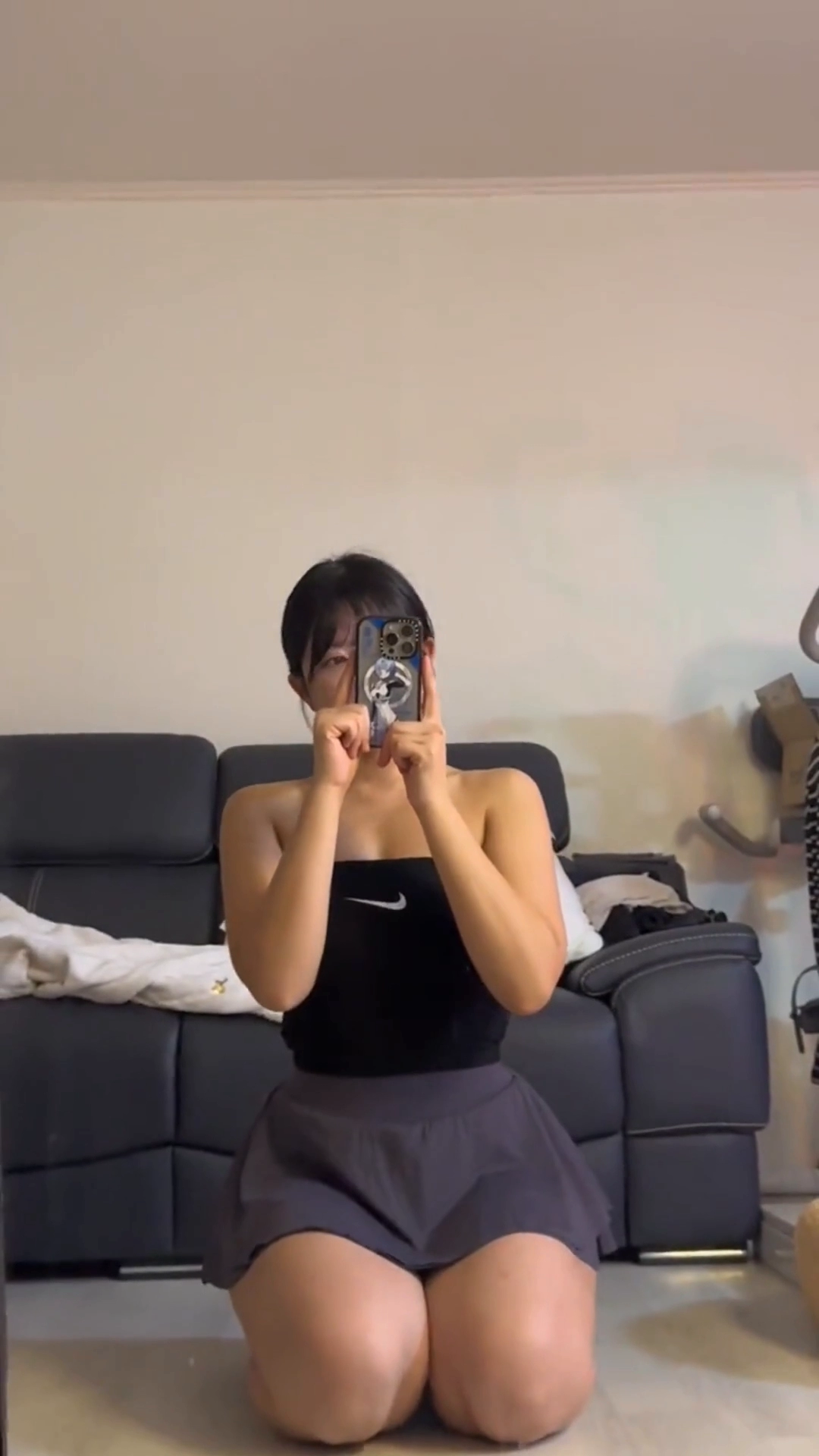 아이브 안유진 닮은 육덕 몸매녀