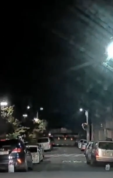 퇴근길에 본 별똥별