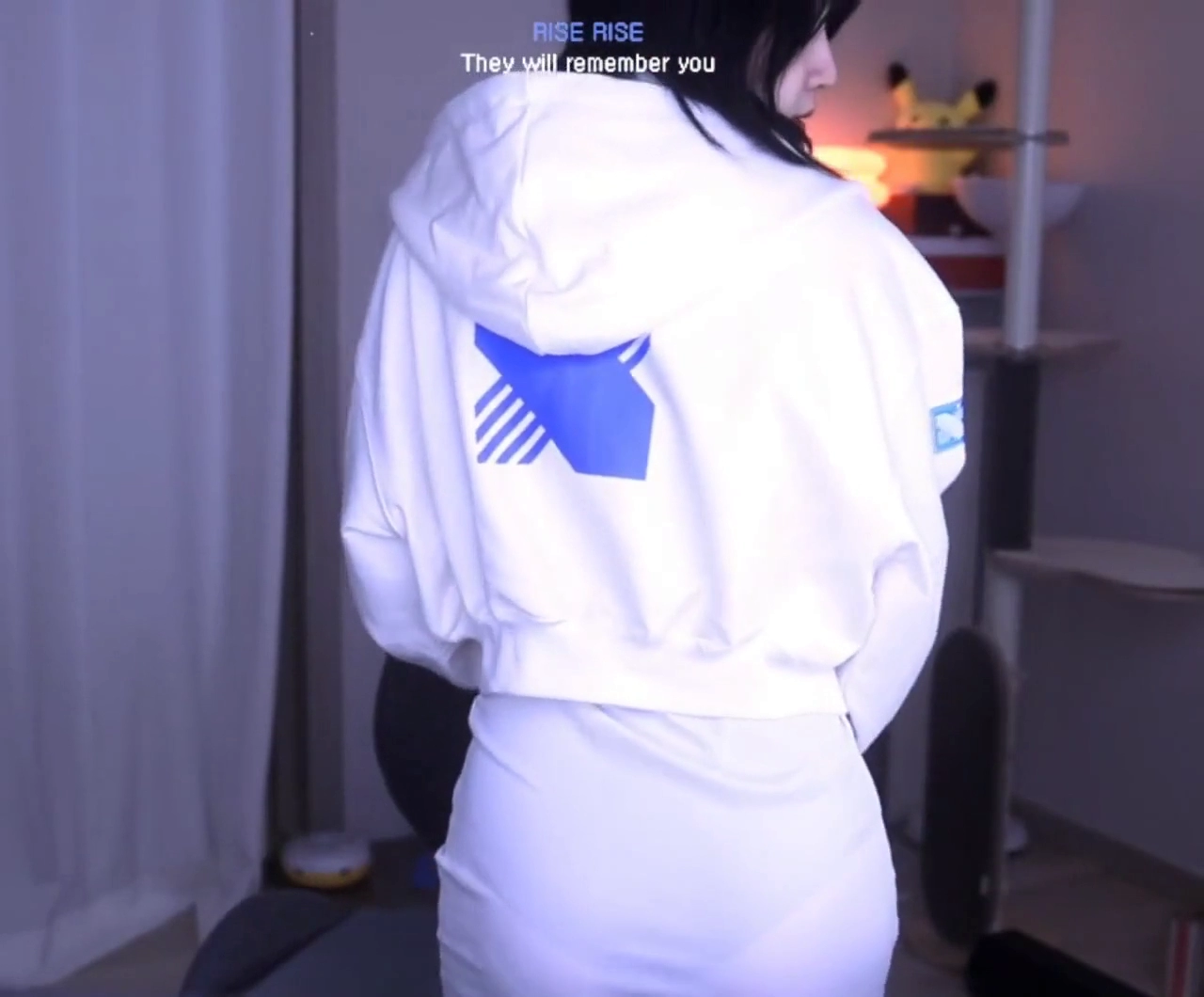 BJ 이아린 팬티 비치는 얇은 원피스