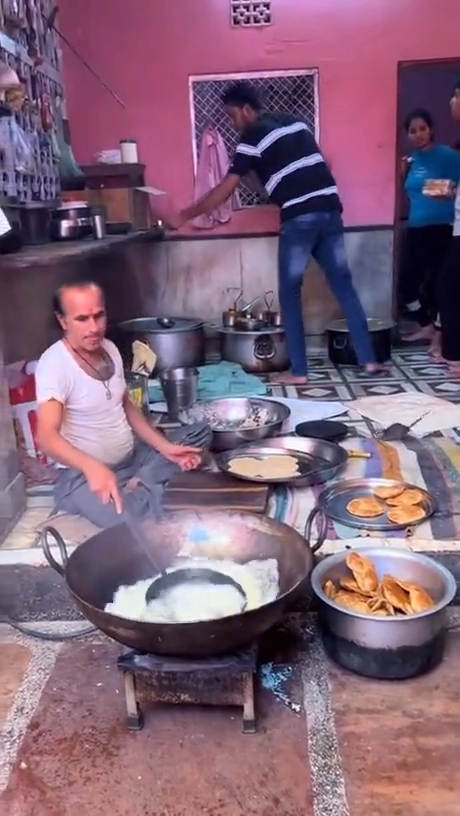 인도 길거리식당 위생수준 ㄷㄷㄷ