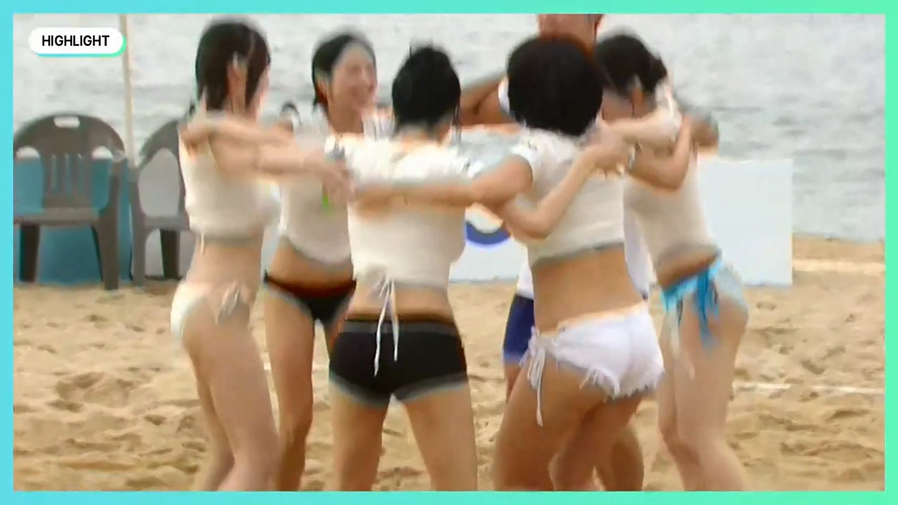 여캠 엉밑살 노출 SOOP 비치발리볼 대회 역대급 명장면