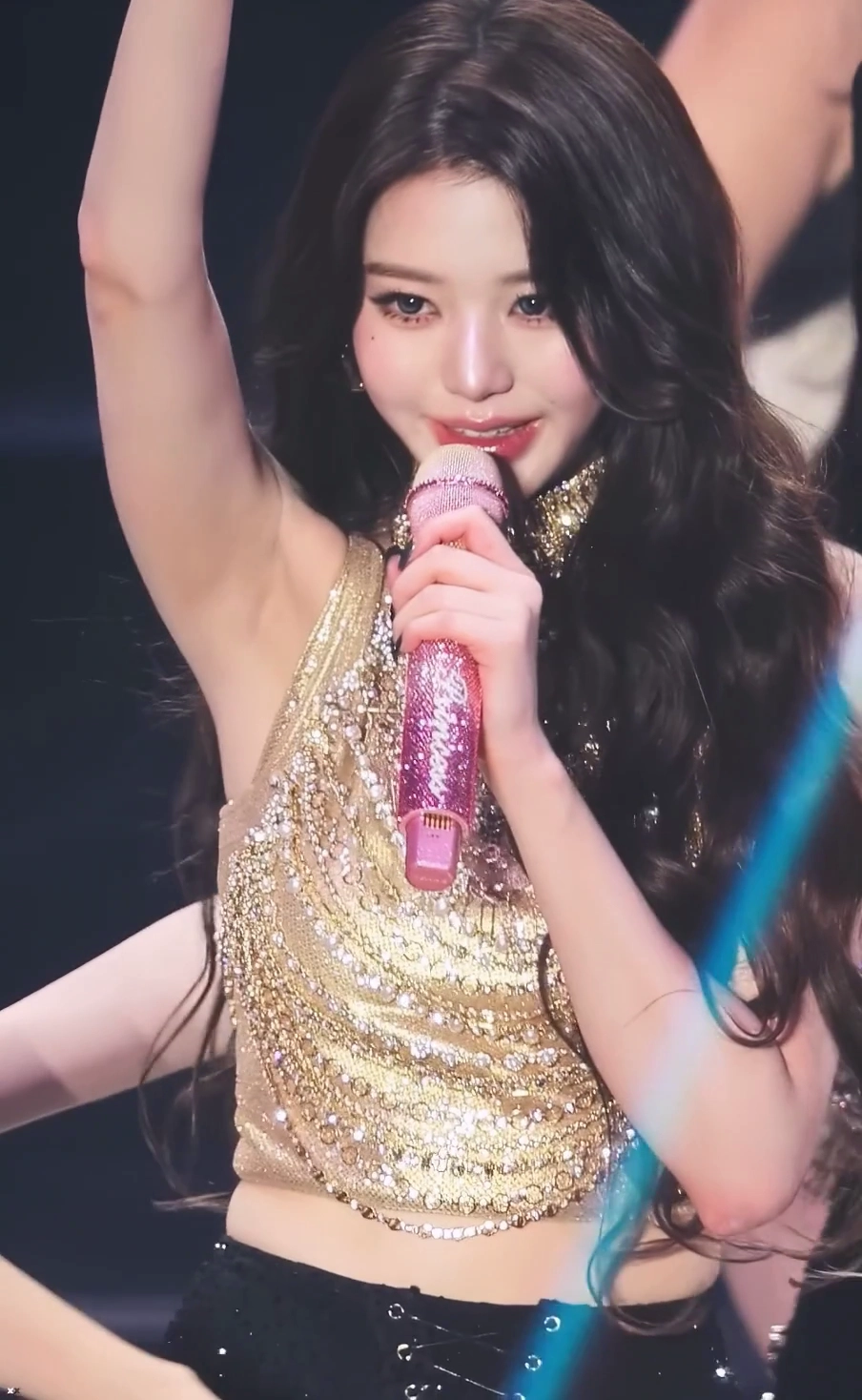 장원영 겨드랑이까지 완벽한 아이브 콘서트 란제리룩 페로몬 모음