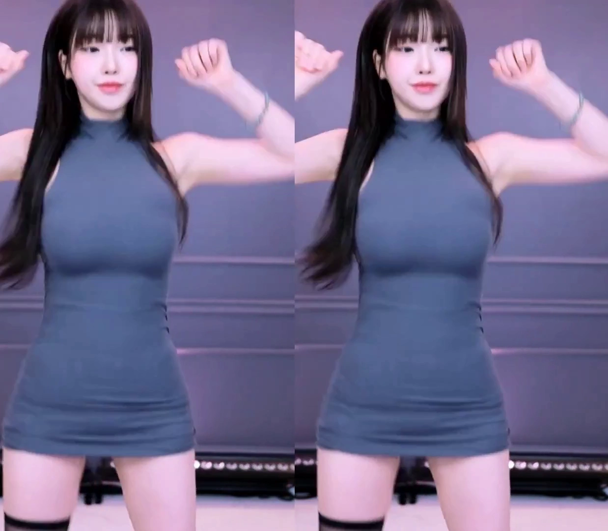 과즙세연 슴부먼트 미쳤다는 골반라인 밀착 홀터넥 동탄룩