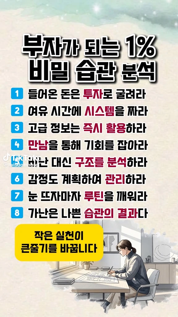 부자가 되는 습관