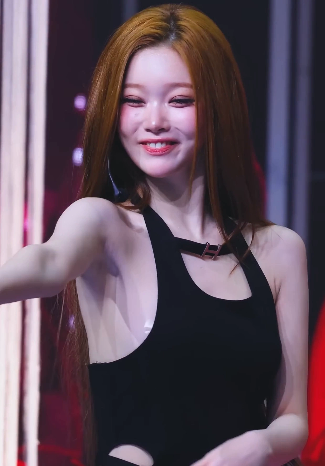 빌리 츠키 옆슴 모노키니룩 사이드붑 니플패치 노출